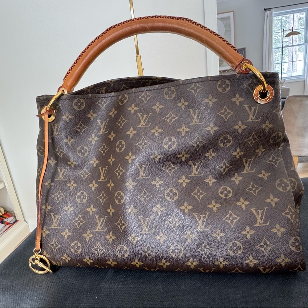 Brown Designer Tote Bag - Picture 3 of 17